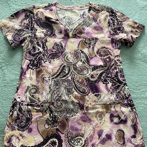 Bring It On Scrub Top